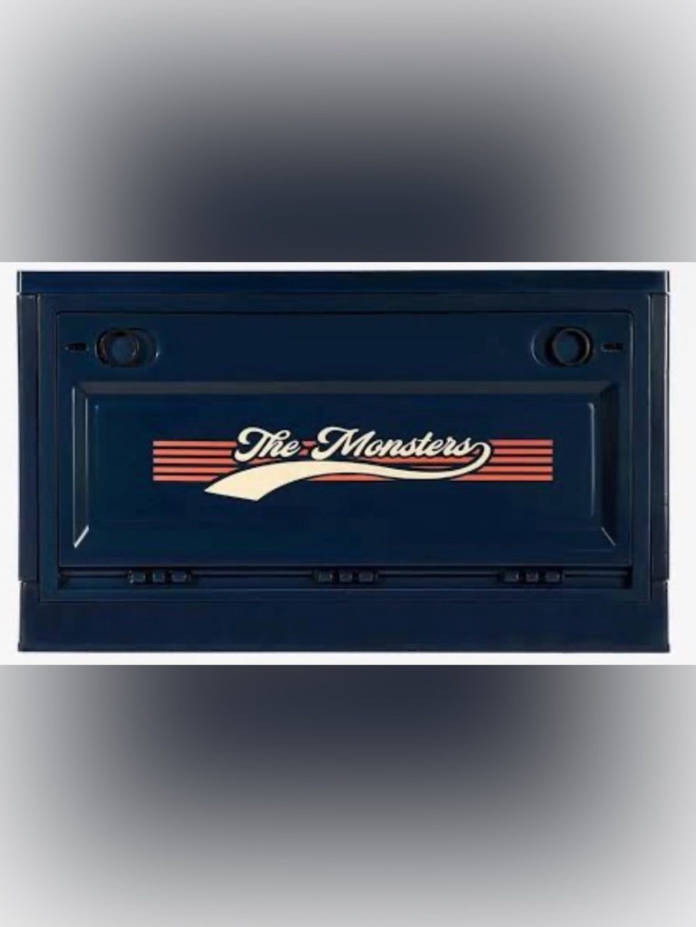 Authentic THE MONSTERS Home of the Elves Series Storage Box - BLUE